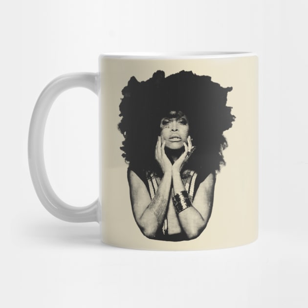 Erykah Badu / Vintage Halftone Style / Fan Art Design by EliseOB